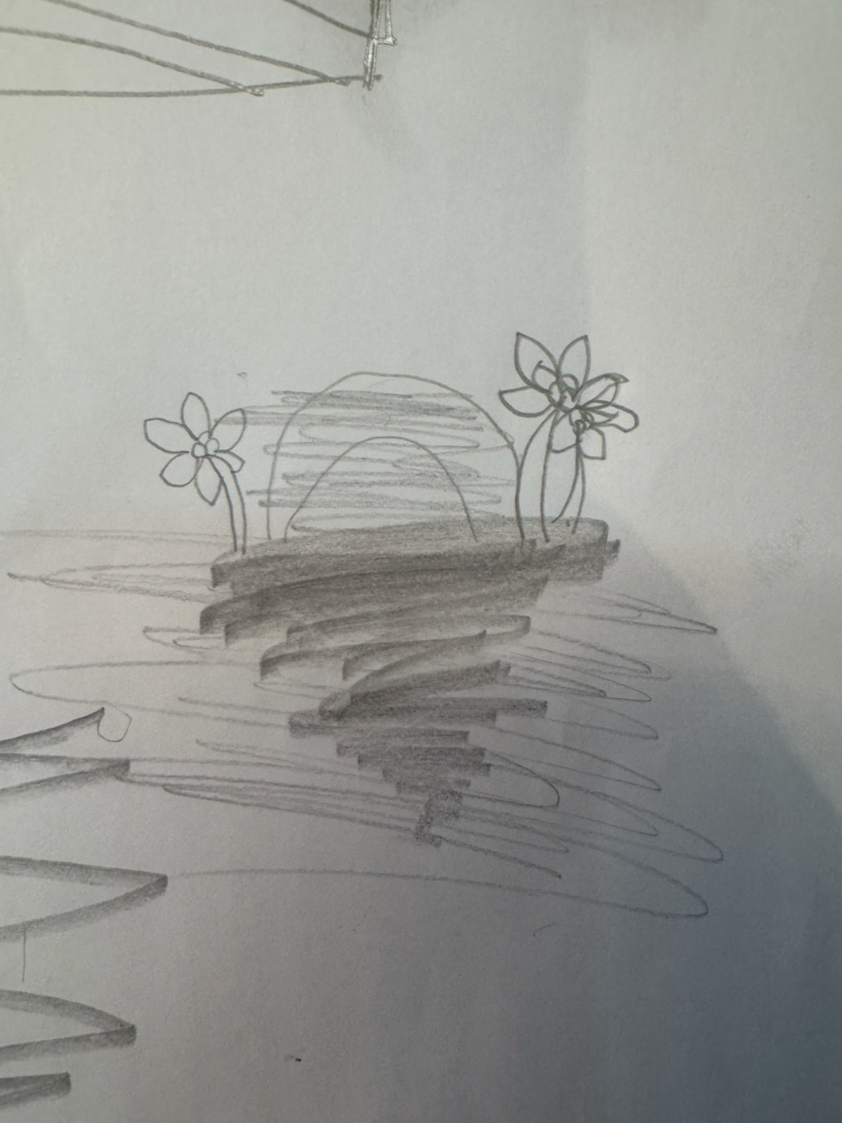 Child's island sketch